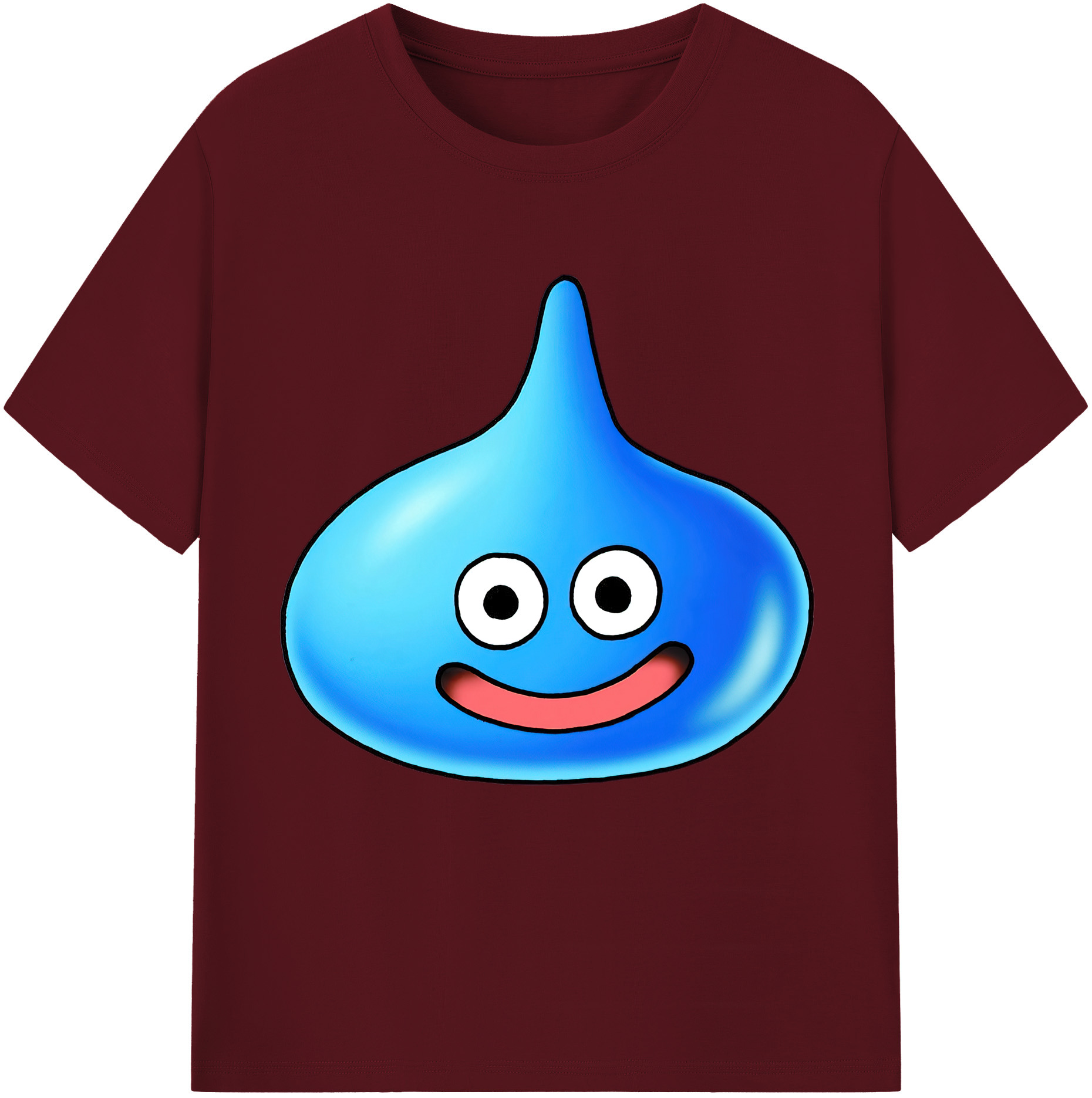 （画像用） ドラゴンクエスト Doragon Kuesuto Dragon Quest 綿100％半袖Tシャツ（フロントプリント）